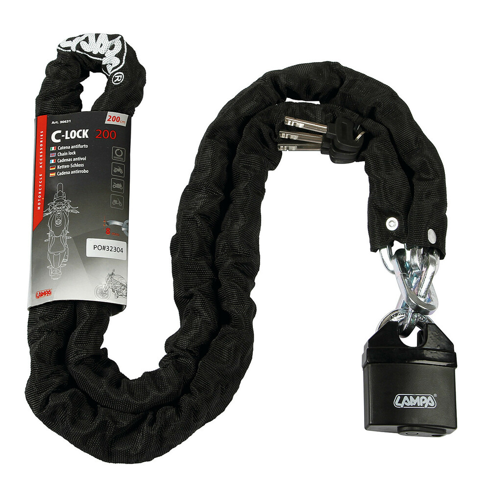 Заключващa мото верига – C-LOCK 200 90631 — снимка 4