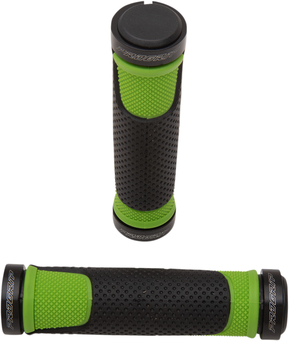 Ръкохватки PROGRIP807 Double Density Open End LOCKING GREEN/BLACK