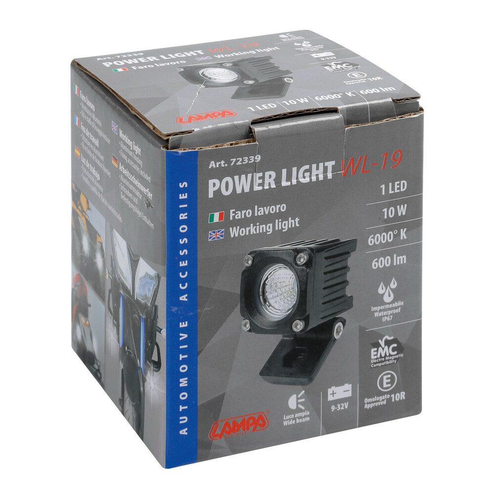 Универсална LED светлина за мотор LAMPA 72339 — снимка 5