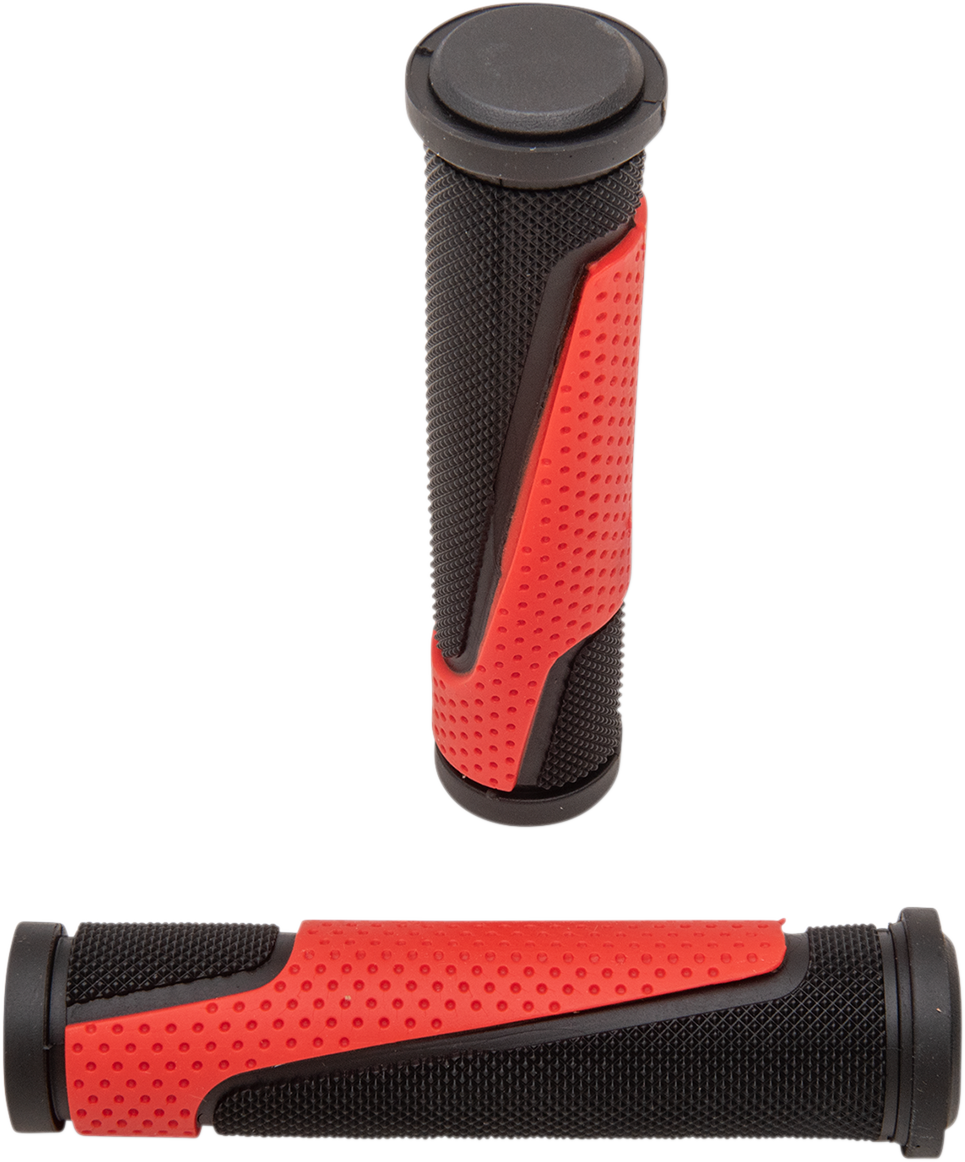 Ръкохватки PROGRIP807 Double Density Open End BLACK/RED