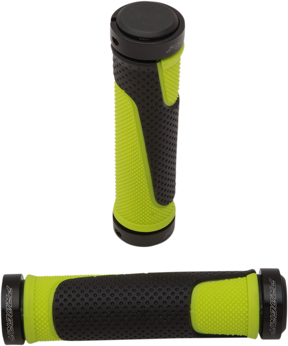 Ръкохватки PROGRIP807 Double Density Open End LOCKING YELLOW/BLACK