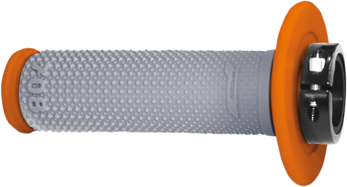 Мотокрос ръкохватки PROGRIP 708 Lock-On Locking ORANGE/GREY