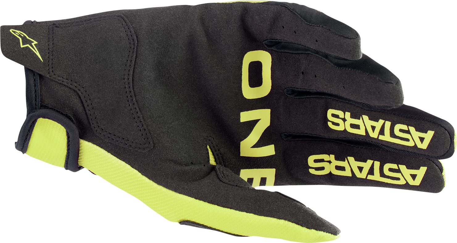 Мотокрос ръкавици ALPINESTARS RADAR YELLOW/BLACK — снимка 2