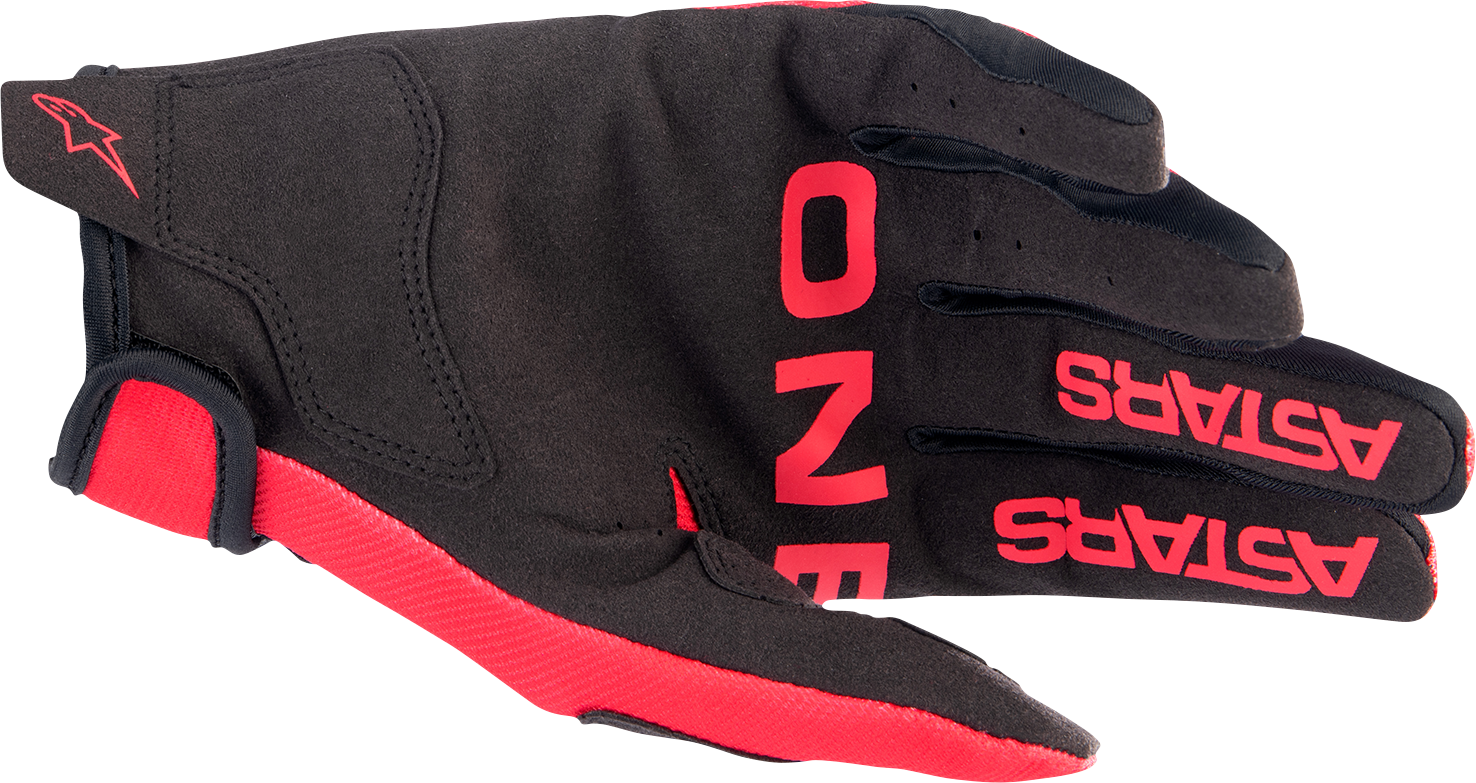 Мотокрос ръкавици ALPINESTARS RADAR RED/WHITE — снимка 2