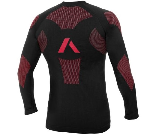 Зимна термо блуза ADRENALINE FROST BLACK/RED — снимка 2