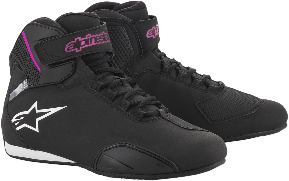 Дамски мото боти ALPINESTARS SEKTOR BLACK/PINK 1
