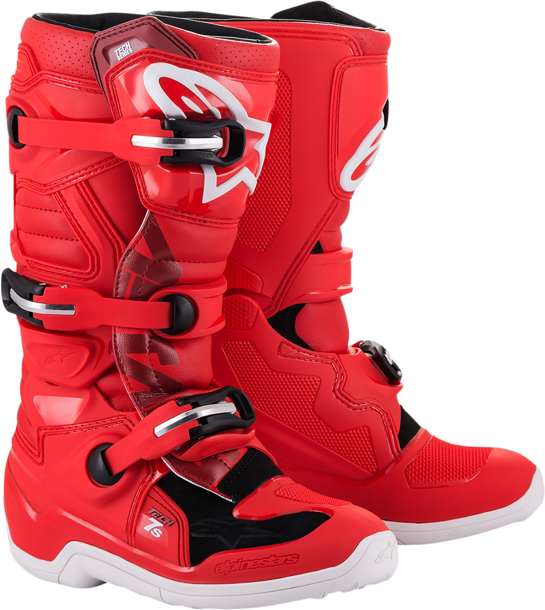 Детски мотокрос ботуши Alpinestars TECH Tech 7S RED