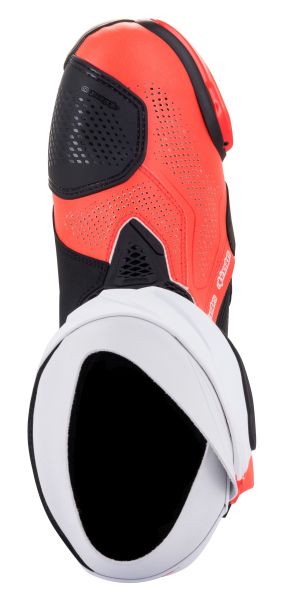 Ботуши ALPINESTARS SUPERTECH R VENTED BK/WHT/RED FLUO — снимка 5