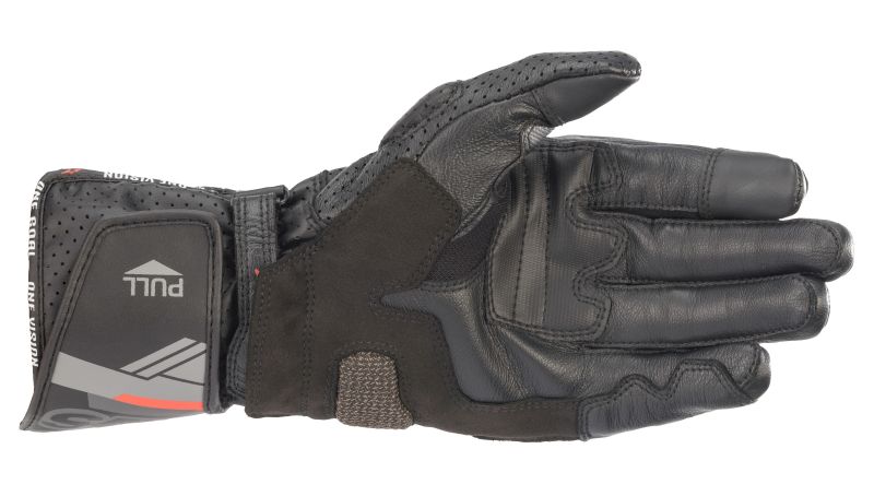КОЖЕНИ РЪКАВИЦИ ALPINESTARS SP-8 V3 BLACK/GRAY — снимка 2