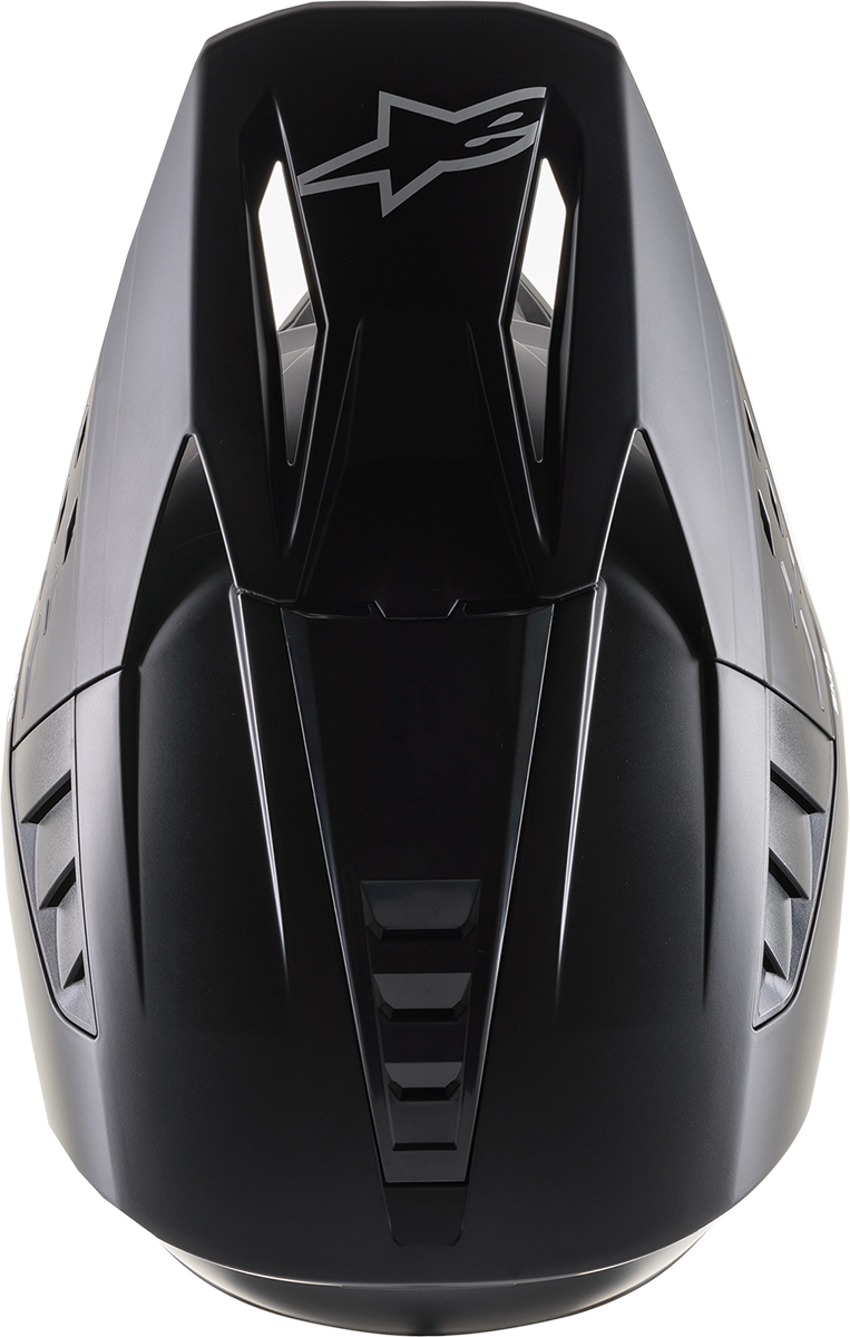 Мотокрос каска ALPINESTARS SM5 SOLID BLACK — снимка 3