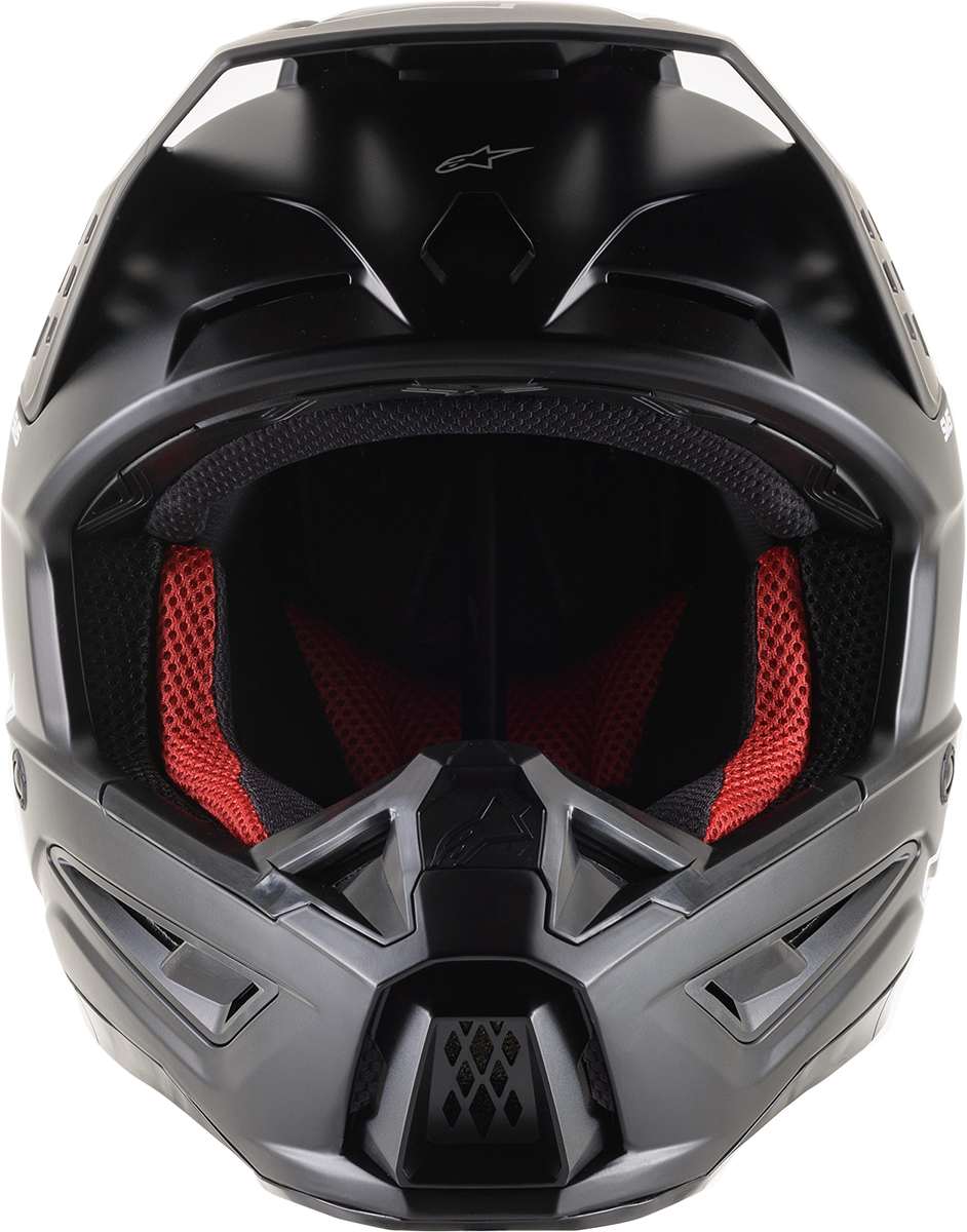 Мотокрос каска ALPINESTARS SM5 SOLID BLACK — снимка 2