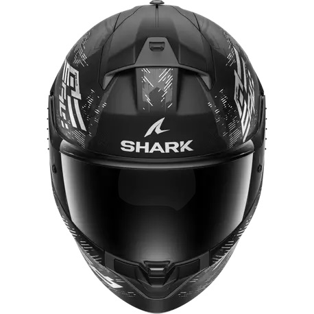 Каска SHARK RIDILL 2 MOLOKAI MATT BLACK/GRAY — снимка 3