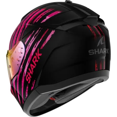 Каска SHARK RIDILL 2 ASSYA GLOSS BLACK/PINK — снимка 2