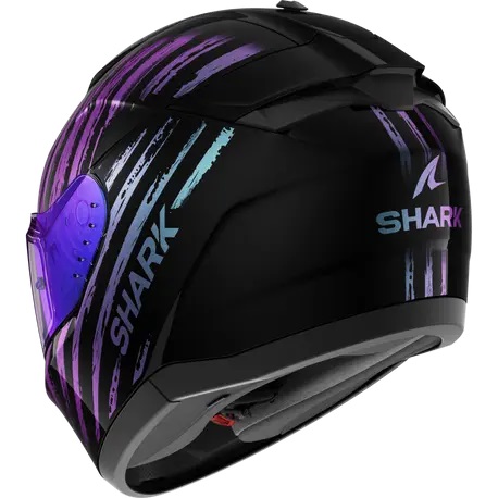 Каска SHARK RIDILL 2 ASSYA GLOSS BLACK/VIOLET — снимка 2