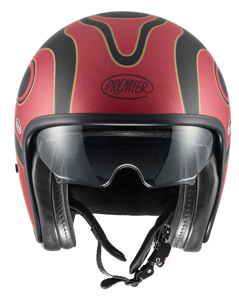 Каска PREMIER Vintage FR RED — снимка 2