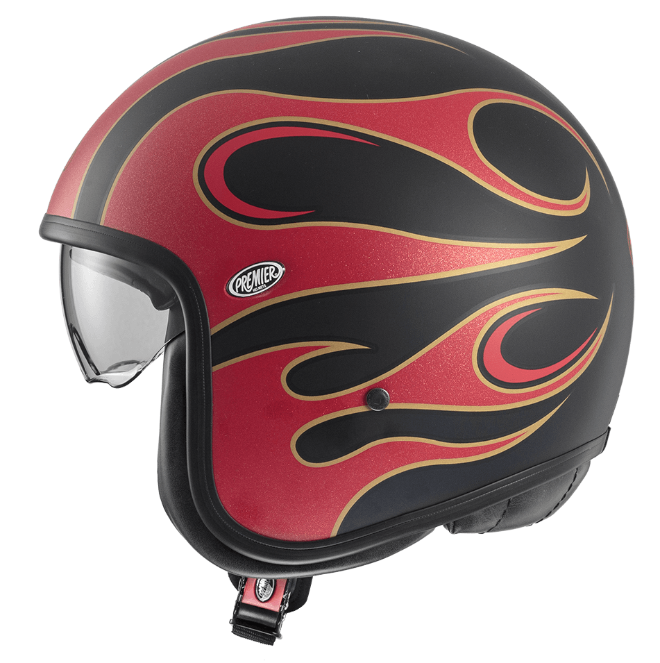Каска PREMIER Vintage FR RED — снимка 3
