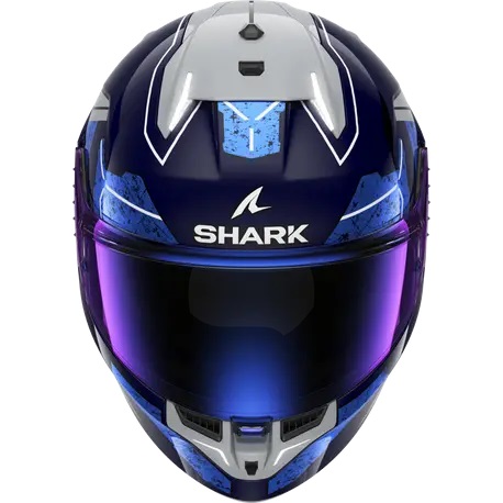 Каска SHARK SKWAL i3 RHAD BLUE/GREY — снимка 3