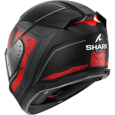 Каска SHARK SKWAL i3 RHAD MATT BLACK/RED — снимка 2