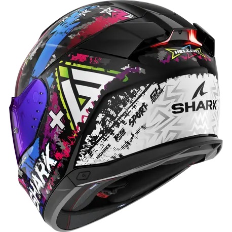 Каска SHARK SKWAL i3 HELLCAT RAINBOW — снимка 2