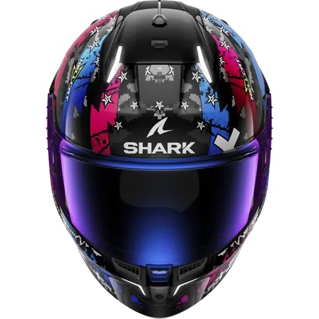 Каска SHARK SKWAL i3 HELLCAT RAINBOW — снимка 3