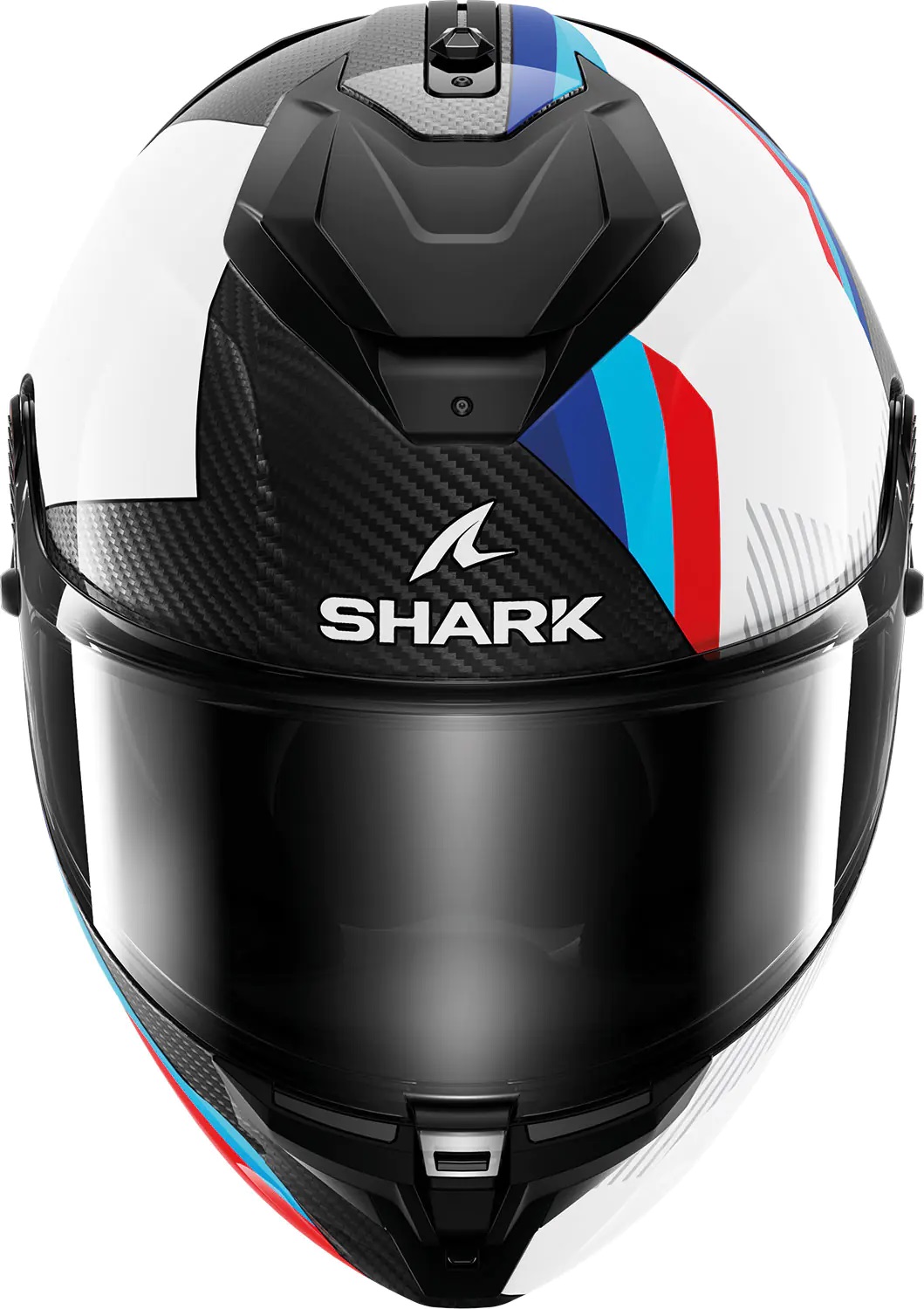 Каска SHARK SPARTAN GT PRO DOKHTA CARBON BLACK/WHITE/RED — снимка 3