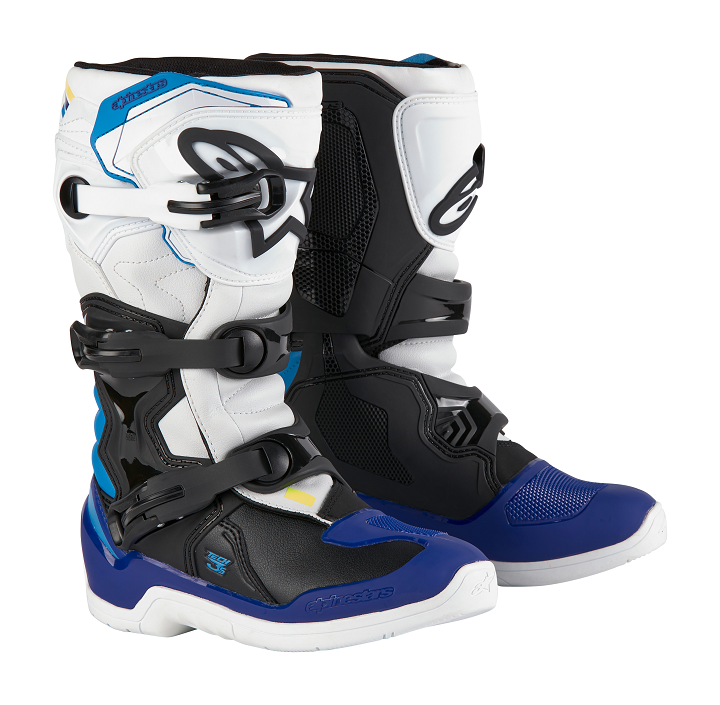 Детски мотокрос ботуши ALPINESTARS Tech 3S YTH WT/BK/B 1