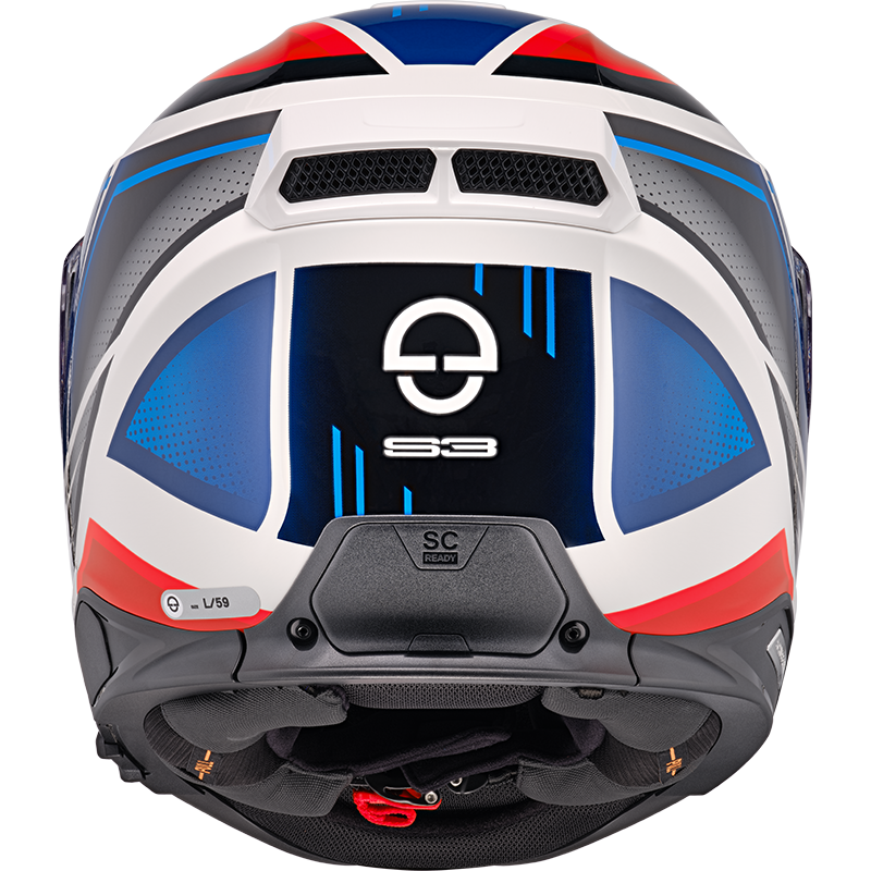 Каска SCHUBERTH S3 STORM BLUE — снимка 2