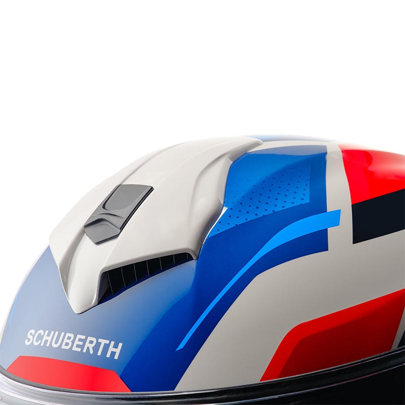 Каска SCHUBERTH S3 STORM BLUE — снимка 3