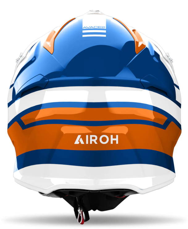 Мотокрос каска AIROH AVIATOR ACE 2 SAKE ORANGE GLOSS — снимка 3