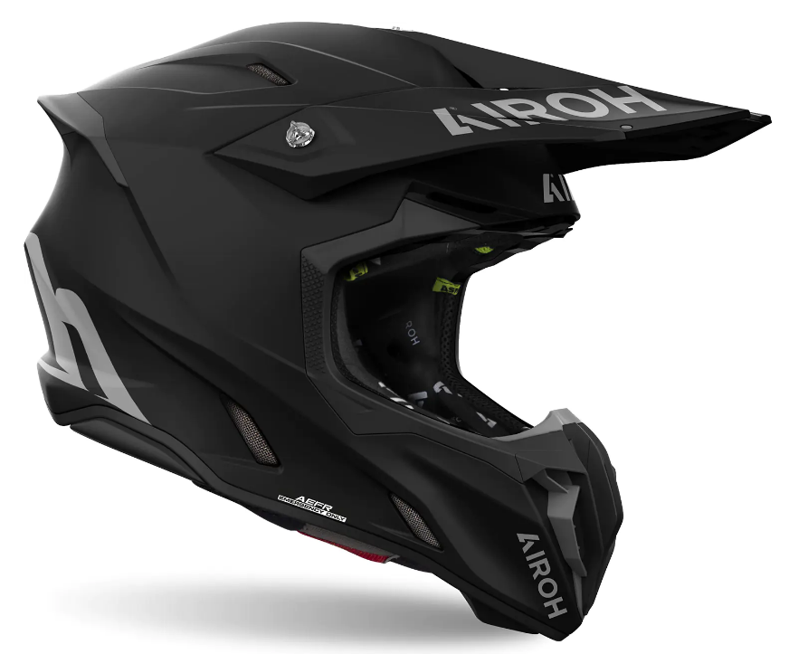 Мотокрос каска AIROH TWIST 3 COLOR BLACK MATT — снимка 2