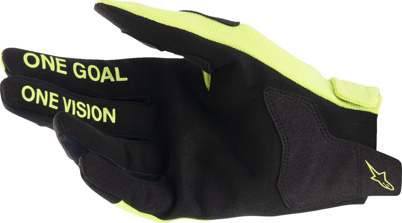 Мотокрос ръкавици ALPINESTARS RADAR 24 YLW/BLACK — снимка 2