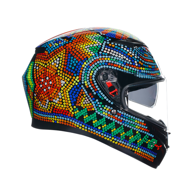 КАСКА AGV K3 - ROSSI WINTER TEST 2018 — снимка 2