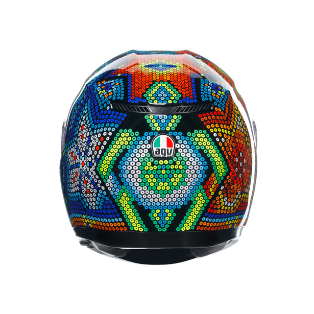 КАСКА AGV K3 - ROSSI WINTER TEST 2018 — снимка 4