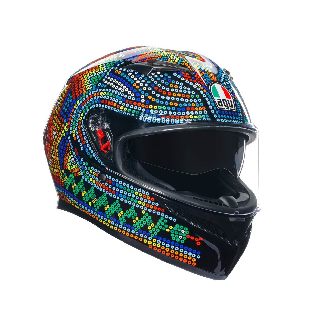КАСКА AGV K3 - ROSSI WINTER TEST 2018 1