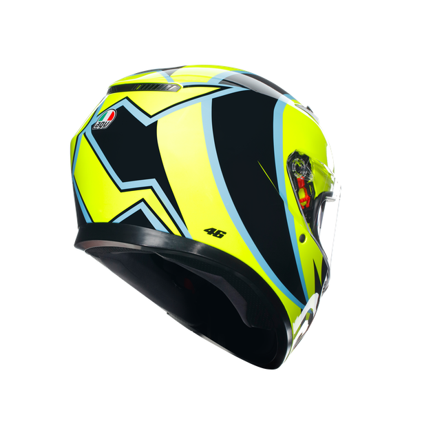КАСКА AGV K3 -ROSSI WT PHILLIP ISLAND 2005 — снимка 6