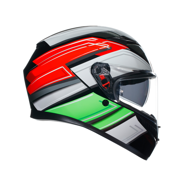 КАСКА AGV K3 - WING BLACK/ITALY — снимка 2