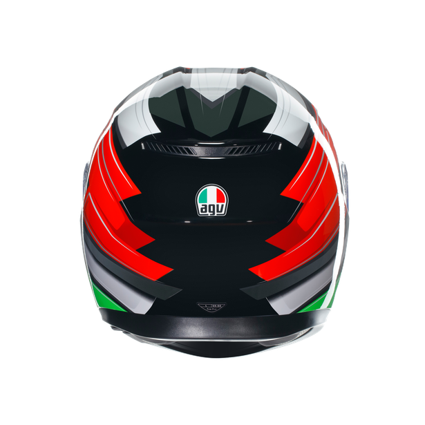 КАСКА AGV K3 - WING BLACK/ITALY — снимка 4