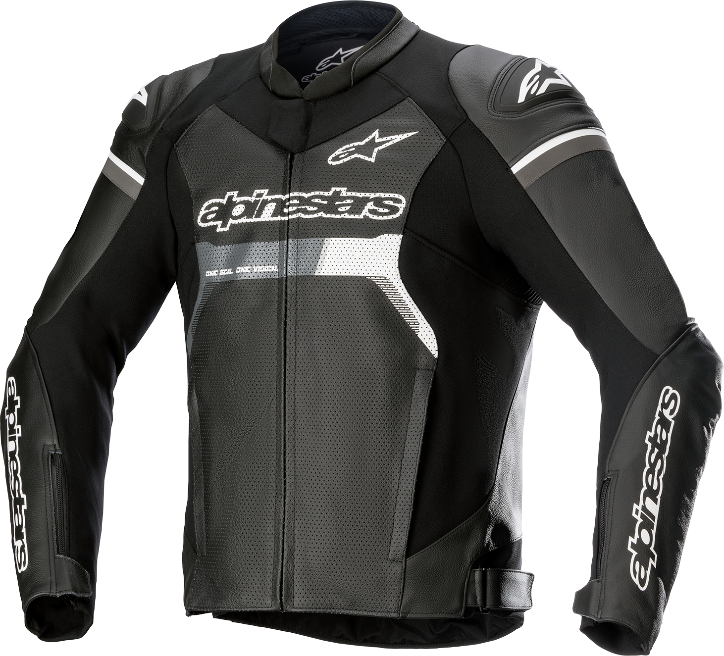 Кожено мото яке ALPINESTARS GP Force Airflow BLACK