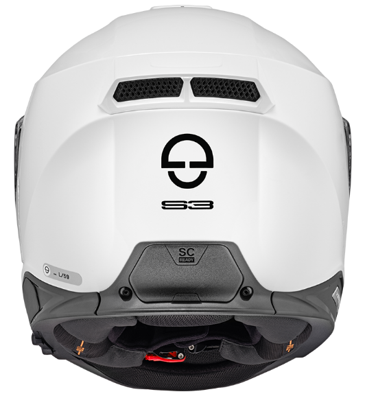 Каска SCHUBERTH S3 Glossy White — снимка 2
