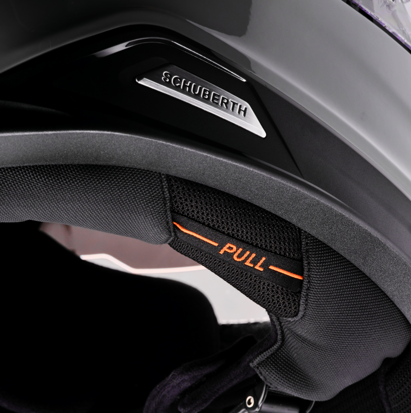 Каска SCHUBERTH S3 Concrete Grey — снимка 5