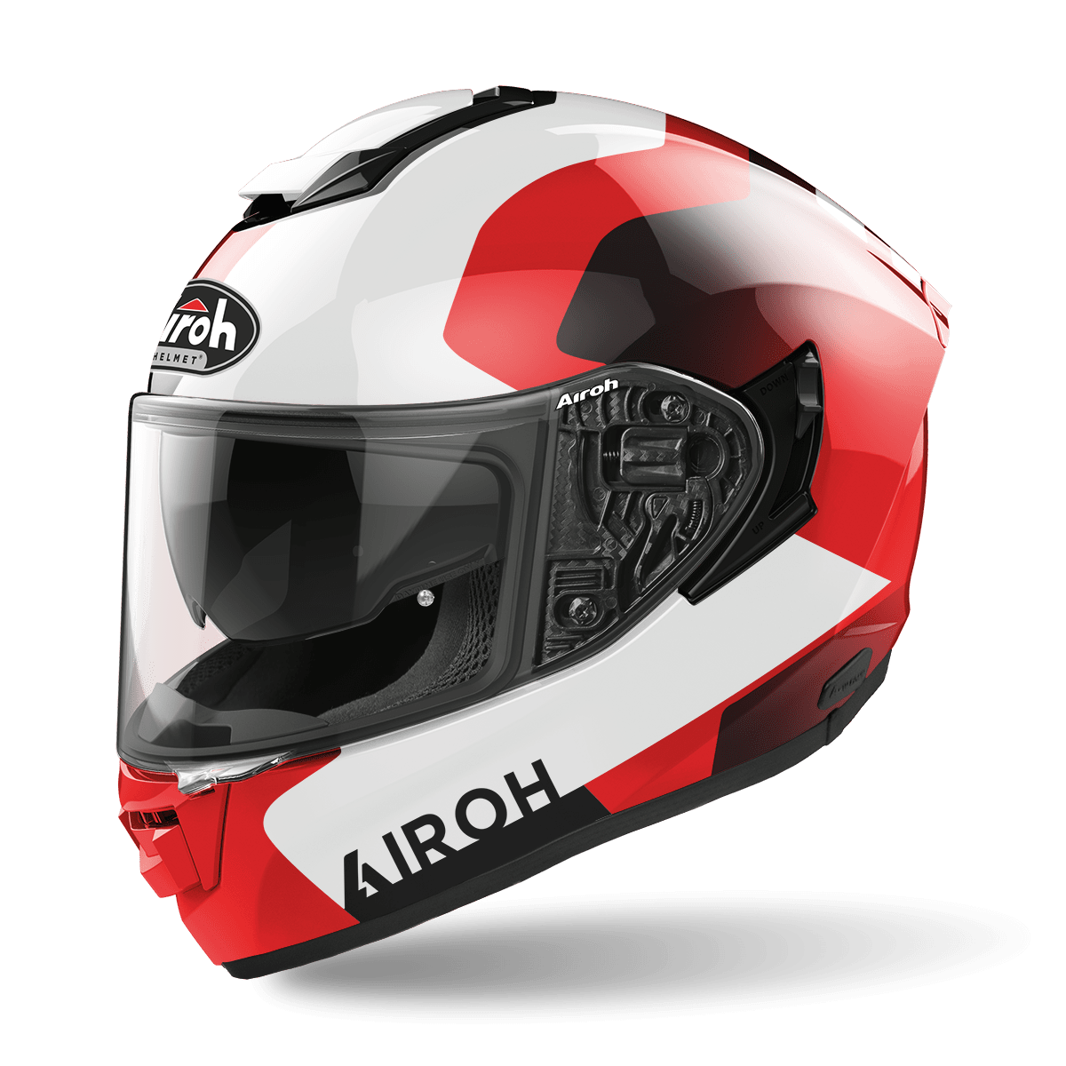 КАСКА AIROH ST 501 DOCK RED GLOSS 1