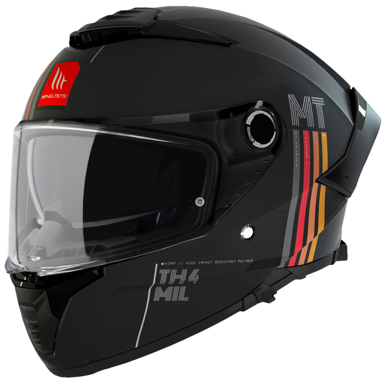 Каска MT THUNDER 4 SV MIL A11 MATT BLACK — снимка 5