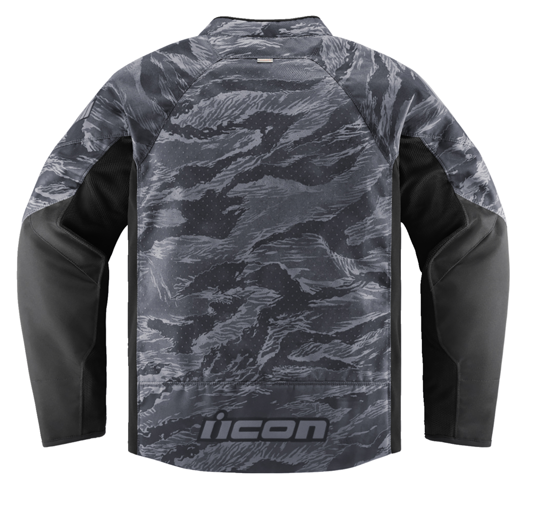 Текстилно мото яке ICON HOOLIGAN CE TIGER`S BLOOD GREY — снимка 4
