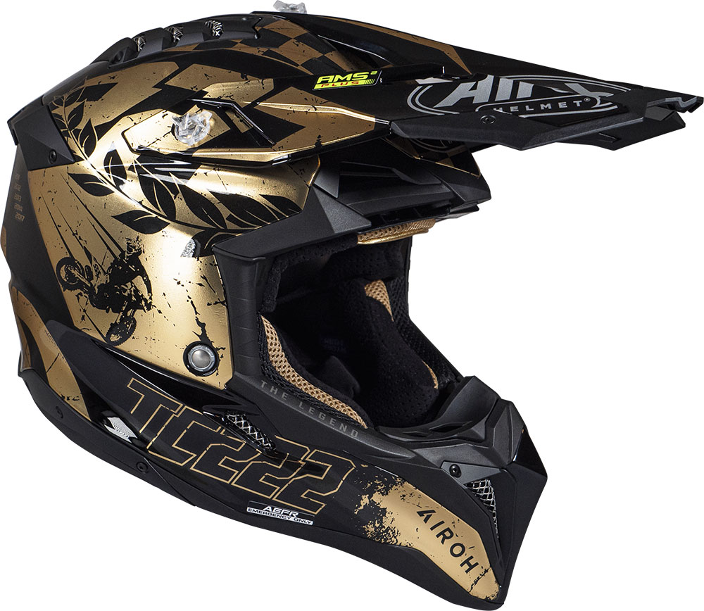 Мотокрос каска AIROH AVIATOR 3 THE LEGEND — снимка 2