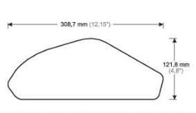 Протектор за резервоар YAMAHA R7 2020-2023г CLEAR — снимка 2
