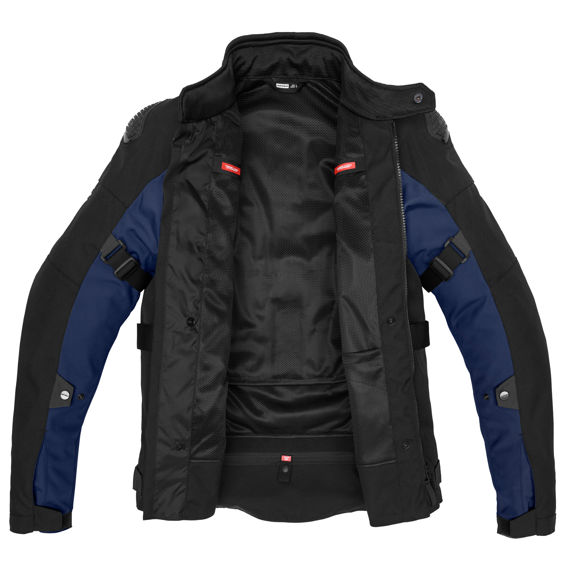 Текстилно мото яке SPIDI RW H2OUT Black/Blue — снимка 3