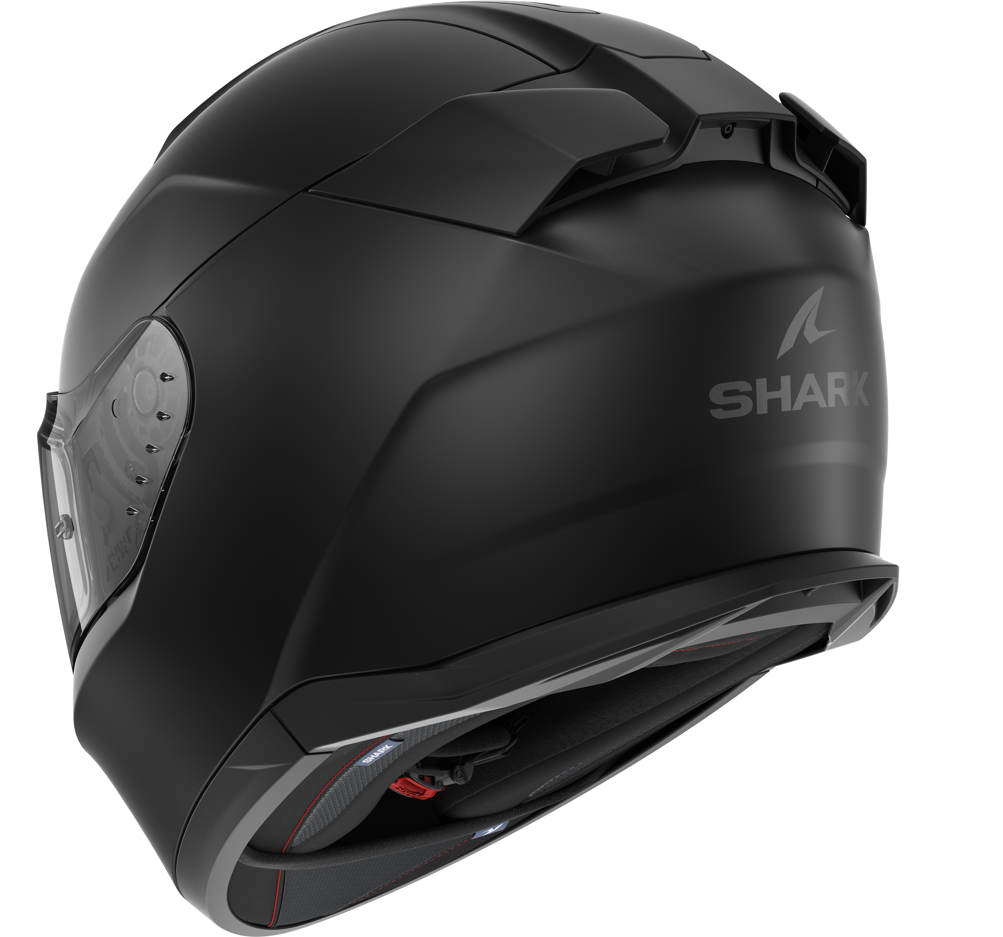 Каска SHARK D-SKWAL 3 BLACK MATT — снимка 2