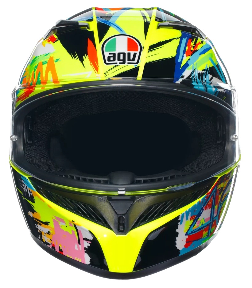 КАСКА AGV K3 ROSSI WINTER TEST 2019 — снимка 2