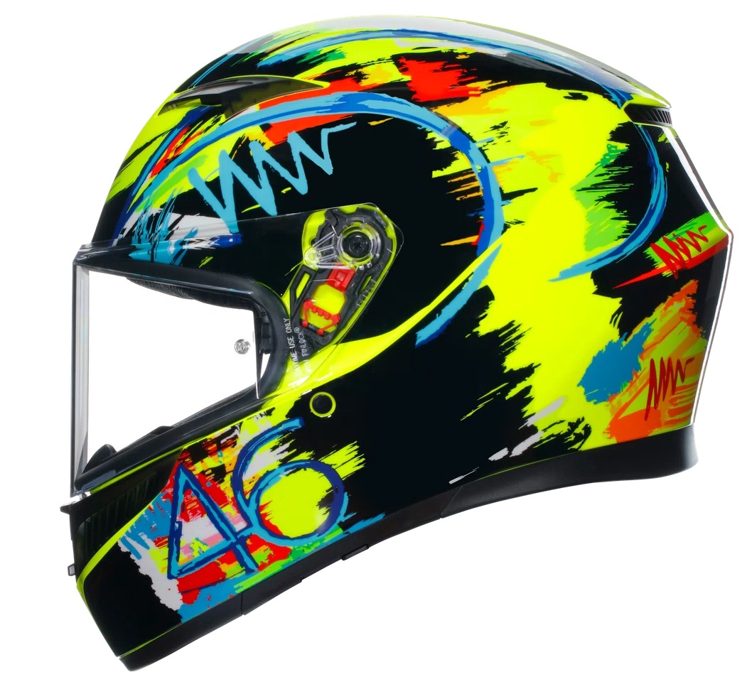 КАСКА AGV K3 ROSSI WINTER TEST 2019 — снимка 4