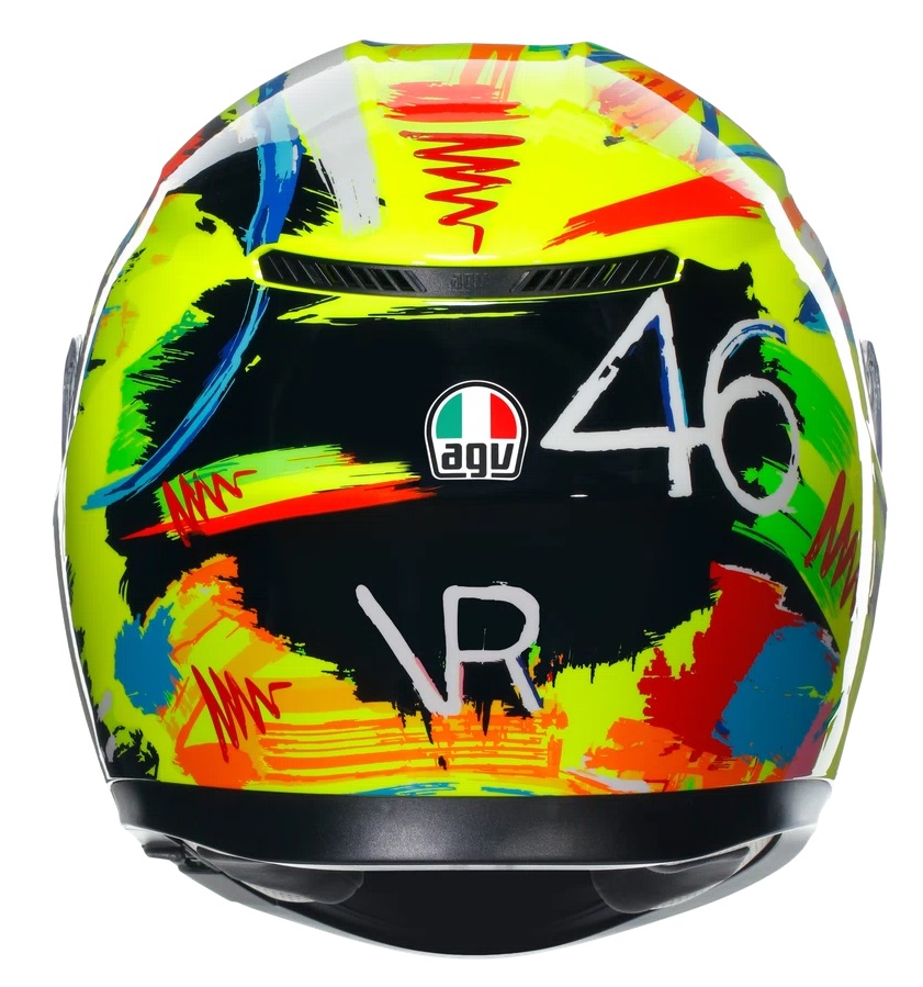 КАСКА AGV K3 ROSSI WINTER TEST 2019 — снимка 5